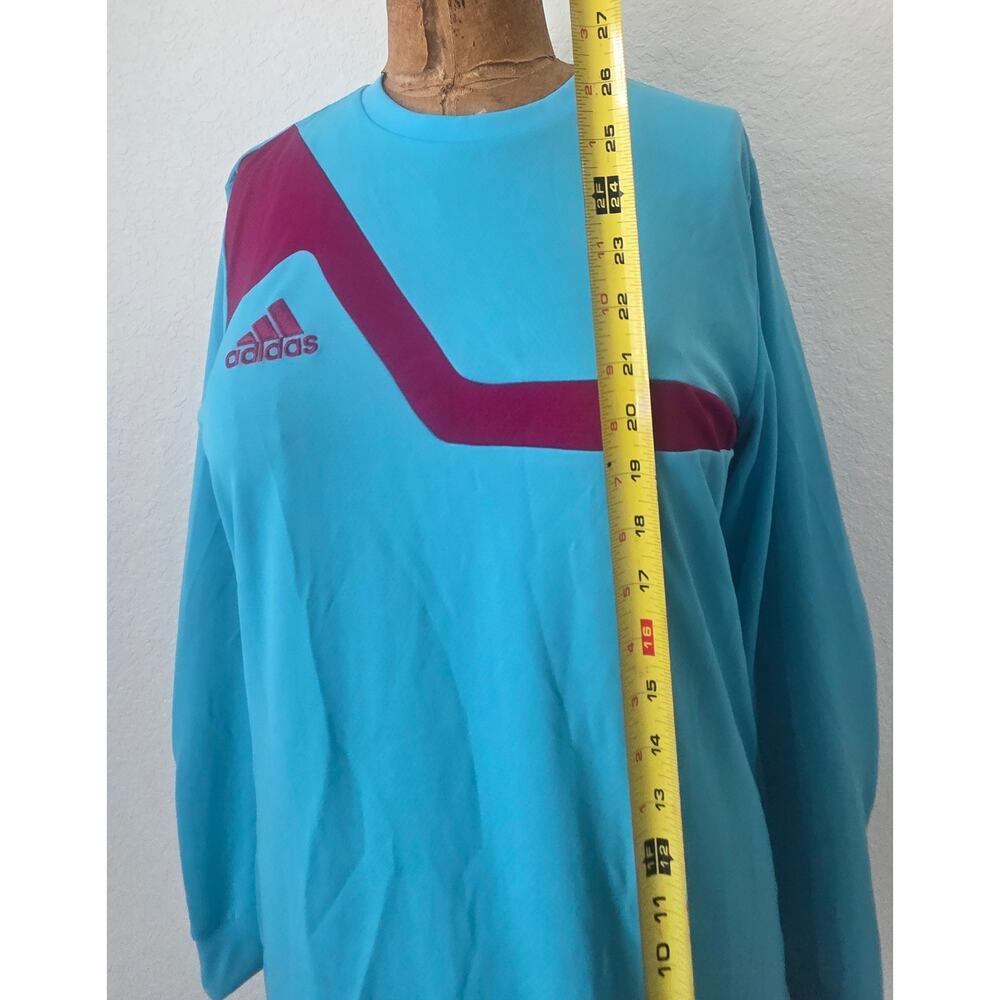 Adidas XLg Climalite Bilvo 13 Soccer Goalkeeper Long Sleeve Padded Elbow Jersey - Picture 3 of 5